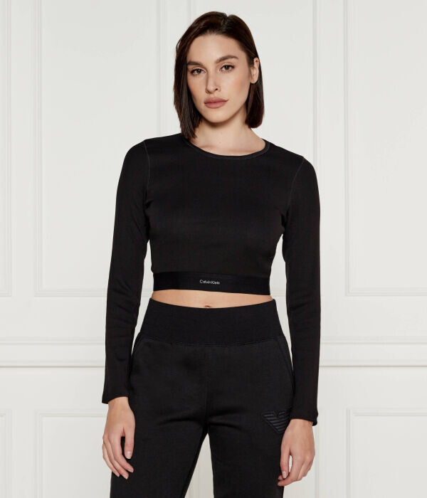 

Блузка укороченная Calvin Klein Underwear, черный