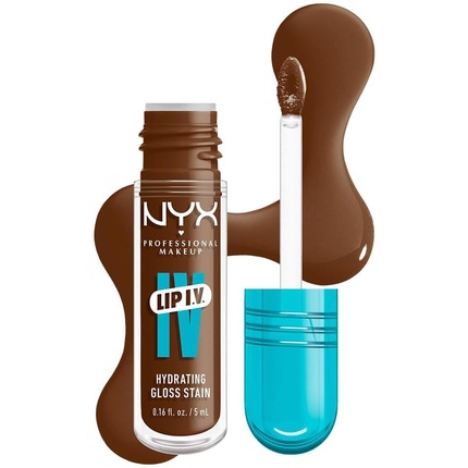

Профессиональный макияж Lip IV Увлажняющий блеск-пятно - до 12 часов NYX