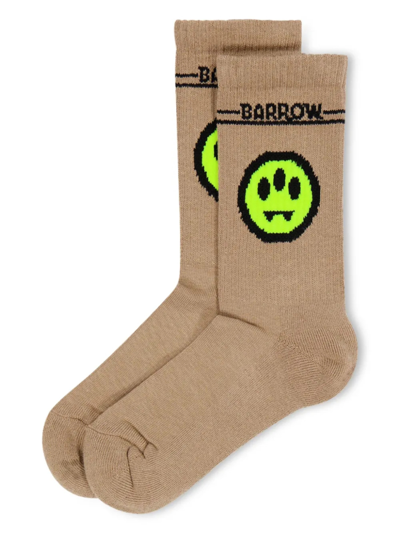 

Носки с логотипом и интарсией Barrow kids, нейтральный