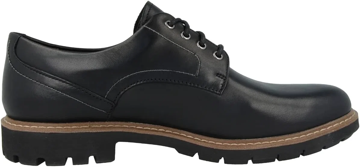 Мужские туфли-дерби Clarks Batcombe Hall, Black (Black Leather) — фото 4