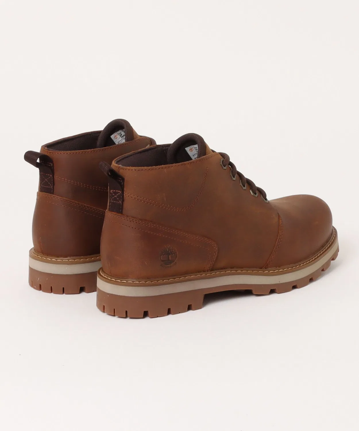 Чукка ботинки Timberland BRITTON ROAD MID LC WP CHUKKA из натуральной кожи, водонепроницаемые, цвет сэнд беж — фото 2