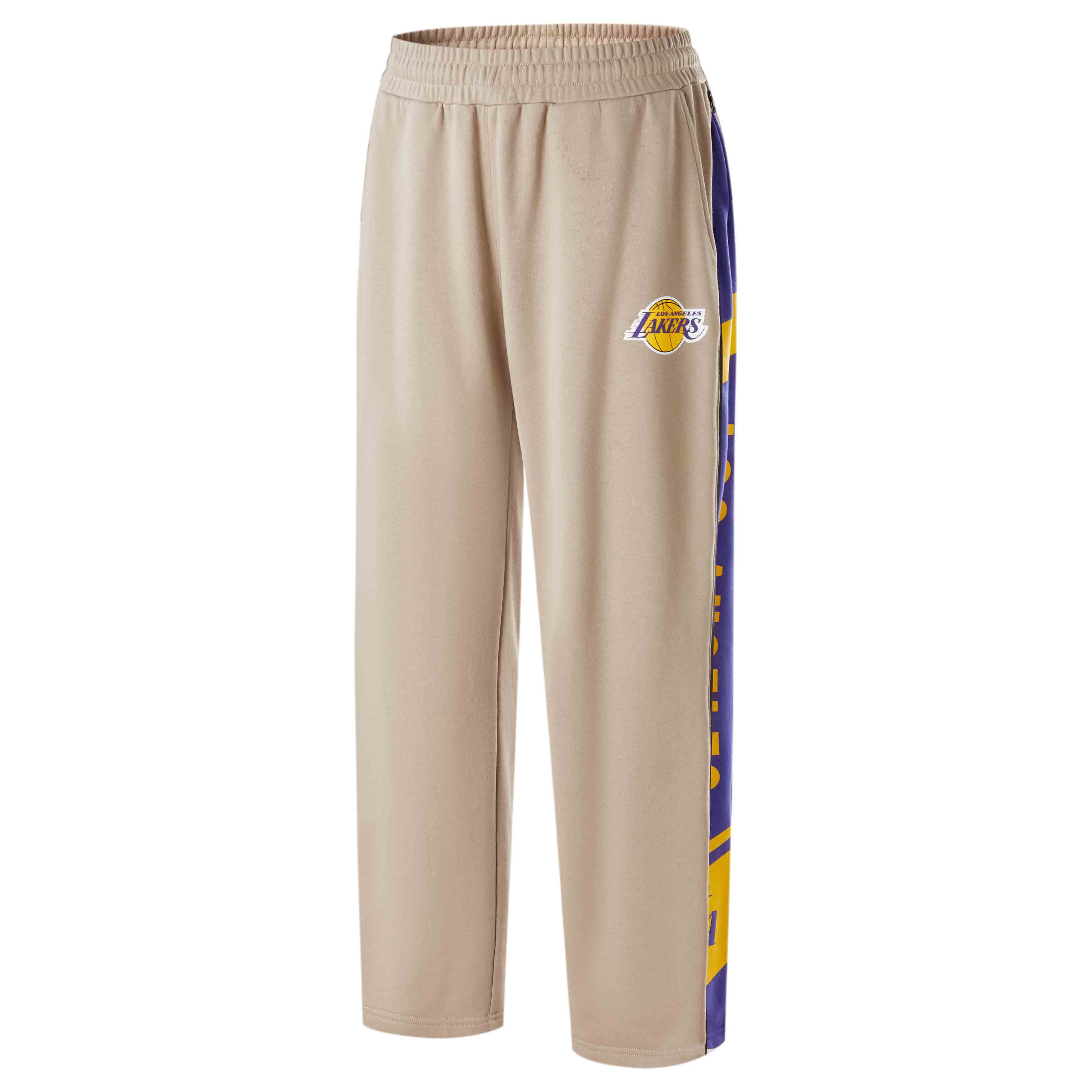 

NBA Лос-Анджелес Лейкерс повседневные брюки унисекс camel white