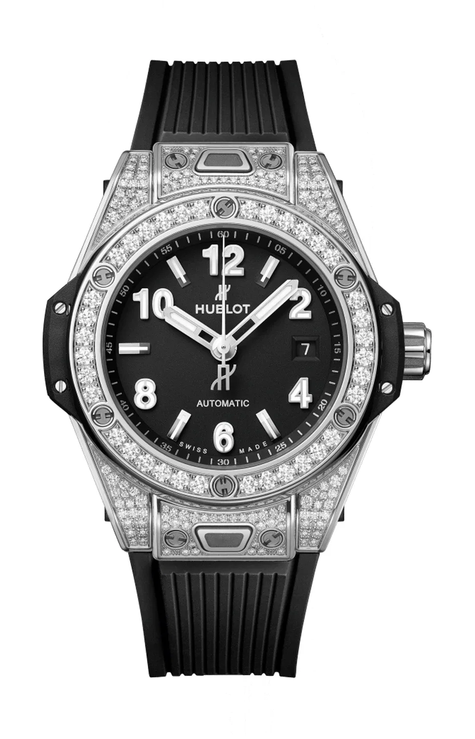 Биг Бэнг Уан Клик Стил Павай - 485.SX.1170.RX.1604 HUBLOT, черный