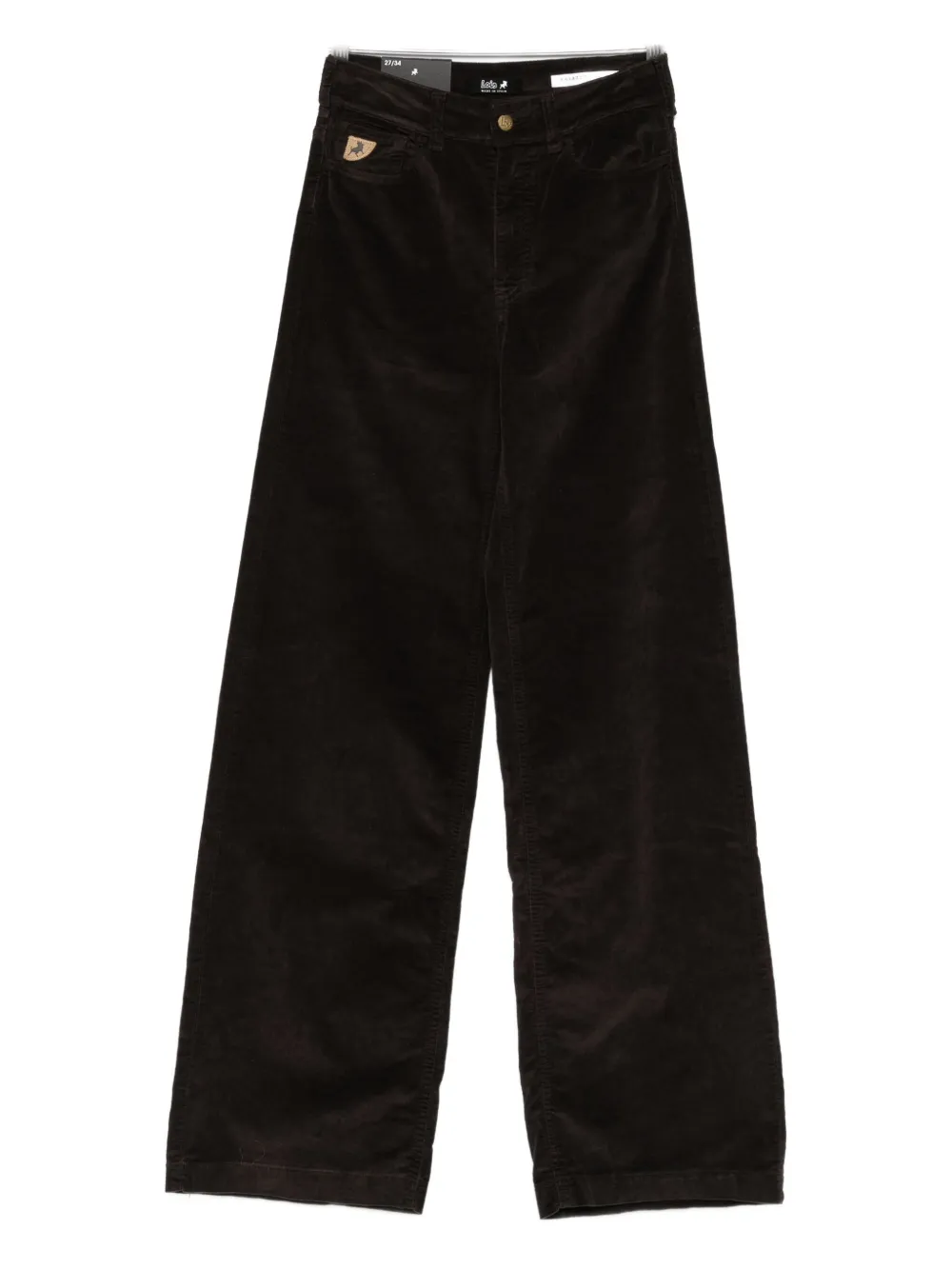 

Вельветовые брюки с накладными карманами LOIS JEANS, коричневый