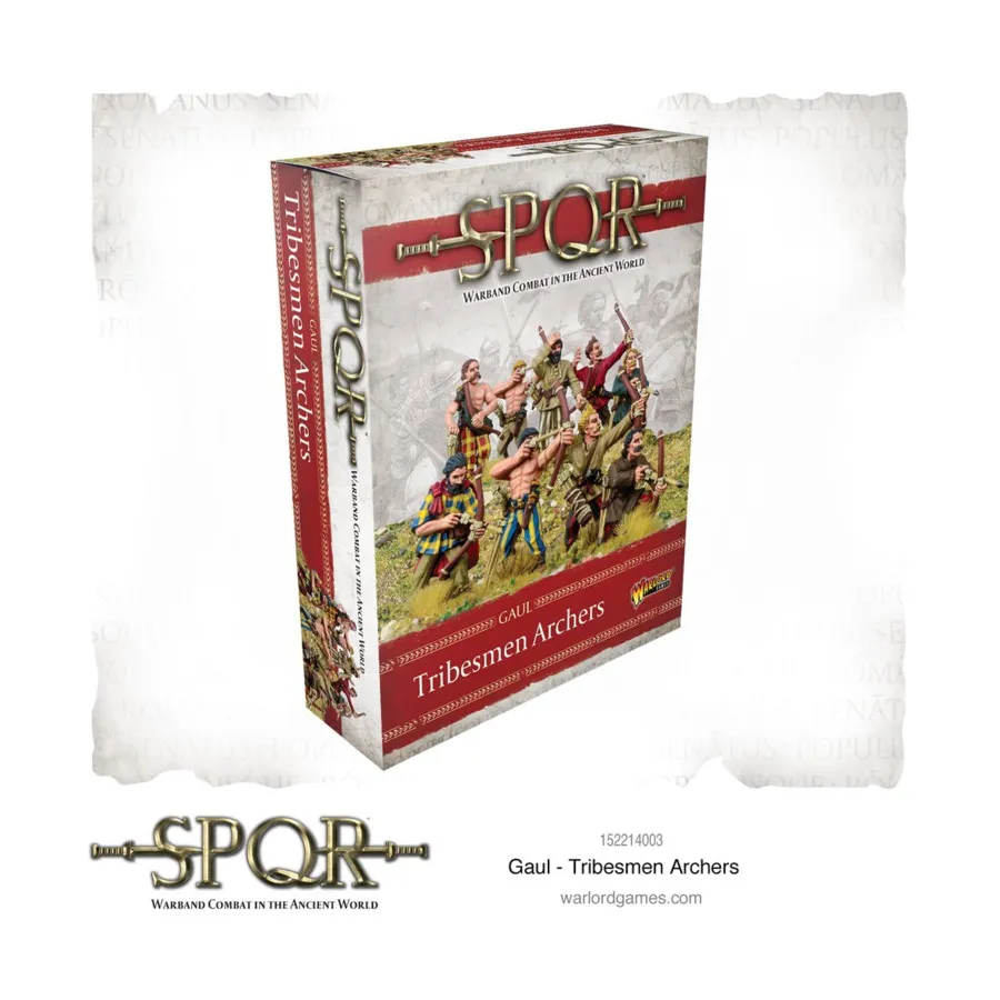 

Галлия - Племенники-лучники, SPQR - Gaul (28mm) (Warlord Games)