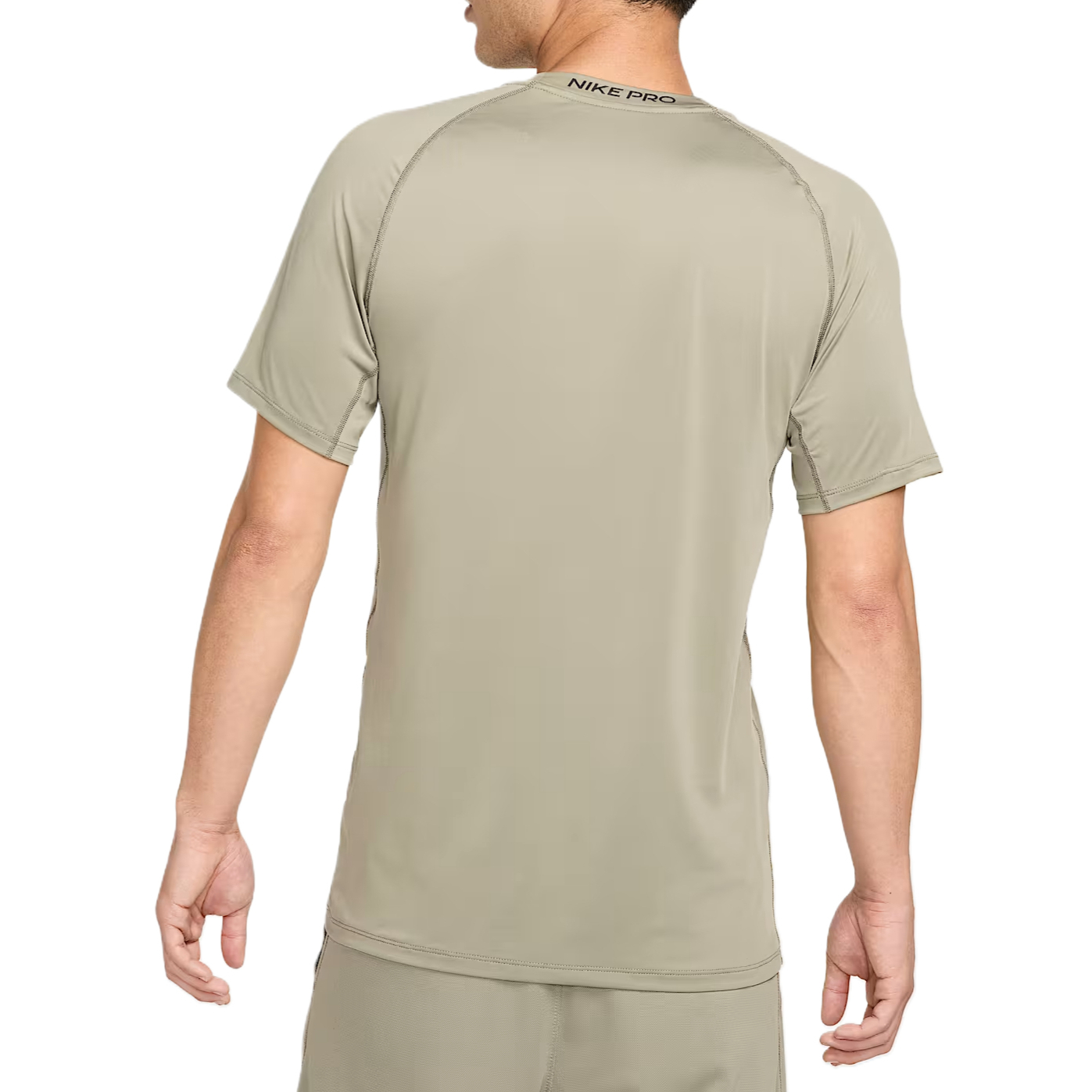 Мужская футболка Pro Dri FIT Slim с короткими рукавами Nike, серо-зеленый — фото 2