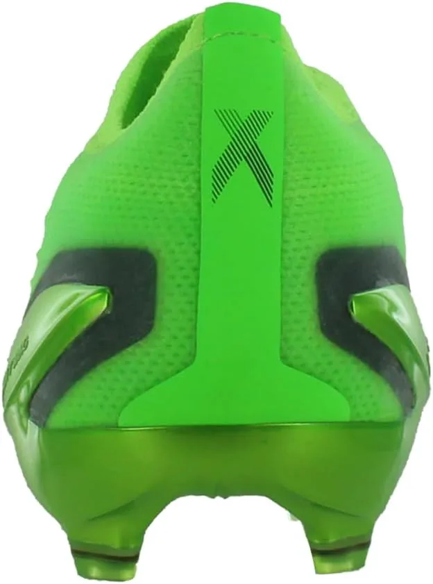 Футбольные бутсы Adidas X Speedportal.3 FG для взрослых, унисекс, зеленый/черный/желтый — фото 3