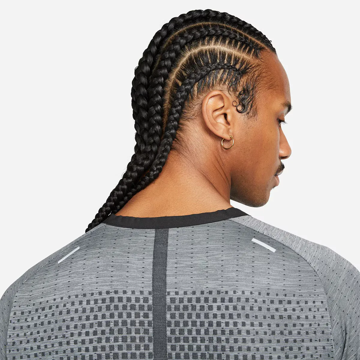 Мужская футболка Dri-FIT ADV TechKnit Ultra Nike, чёрный — фото 4