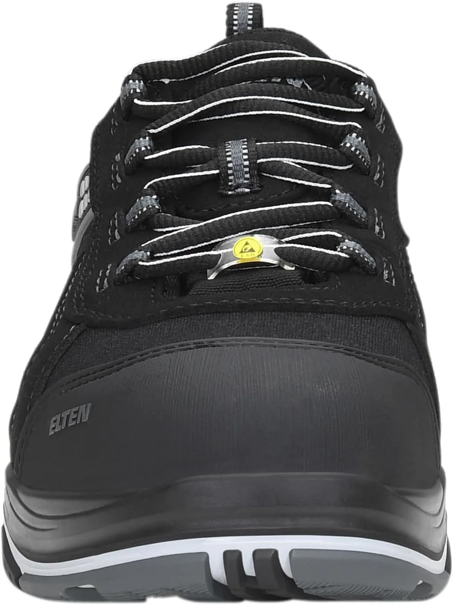 Защитная обувь ELTEN Ian XXTP Pro Grey Low ESD S3S, мужская, текстильная, с пластиковым носком, легкая, классическая, черный — фото 4