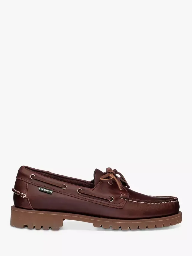 Мокасины Ranger из вощеной кожи, коричневые Sebago
