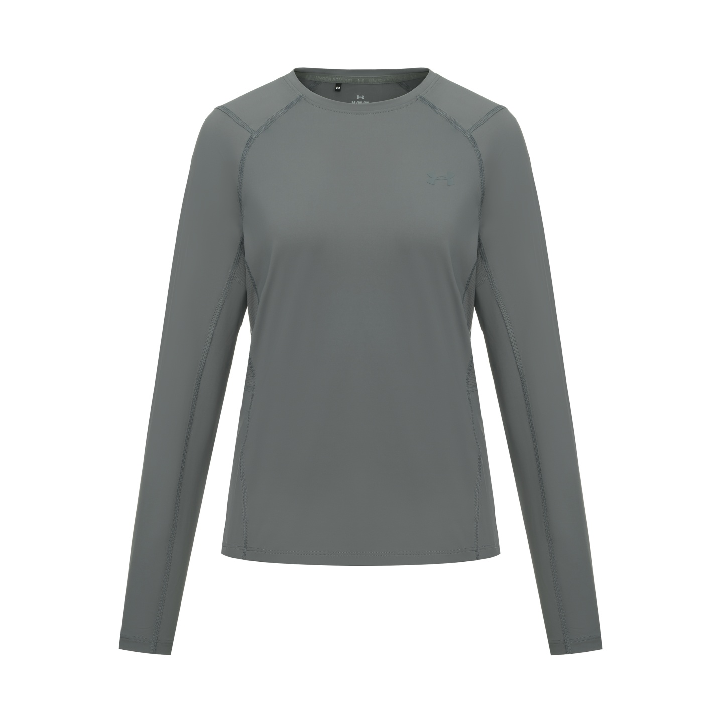 

Under Armour Футболка Women's Clay Green 709 с круглым вырезом и зауженной талией