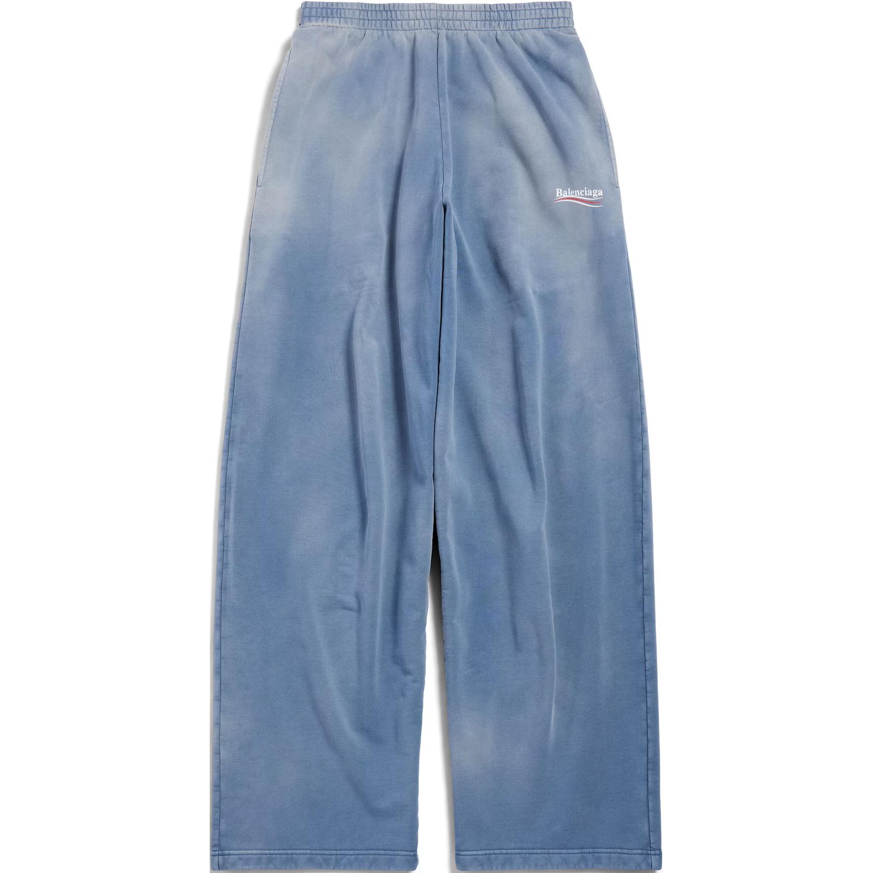 

Balenciaga Повседневные брюки свободного кроя мужские blue