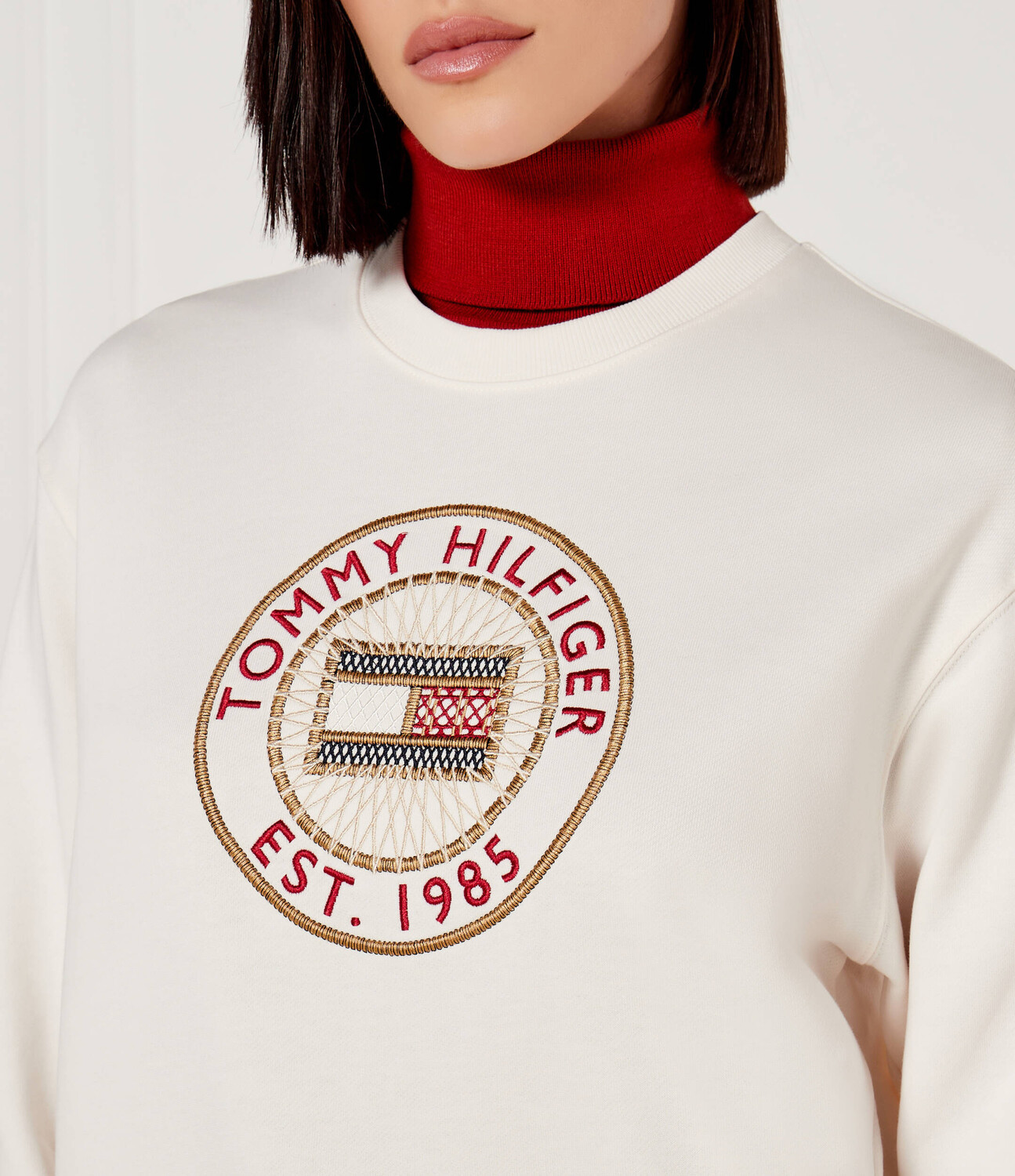 Толстовка Tommy Hilfiger NAUTICAL Regular Fit, бежевый — фото 4