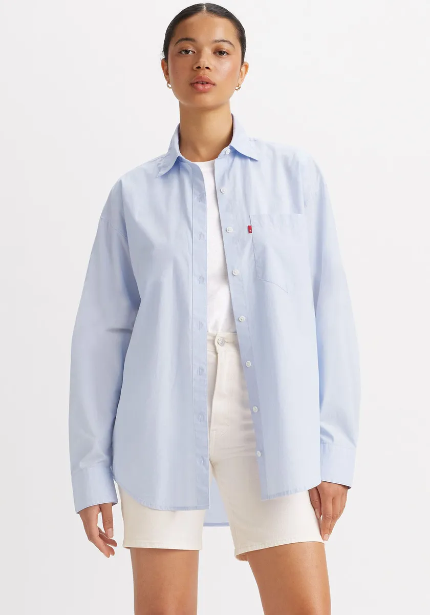 

Блузка-рубашка Levi's "LOLA" в модном стиле оверсайз, синий