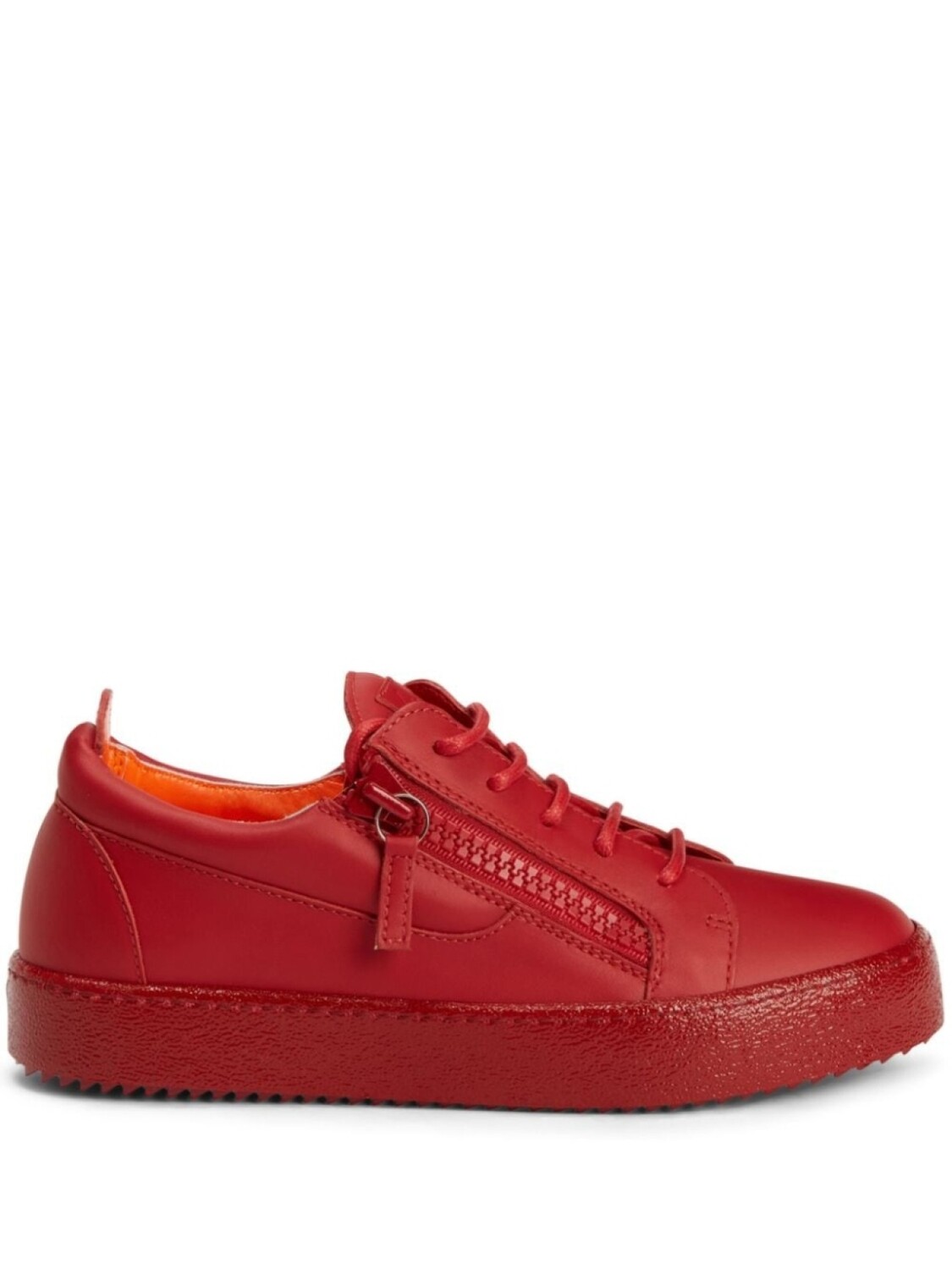 

Giuseppe Zanotti кеды Nicki с молниями, красный