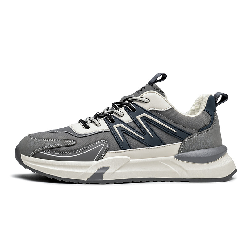 

Кроссовки мужские Lifestyle Shoes Men Low-Top Hobibear, цвет Black Gray