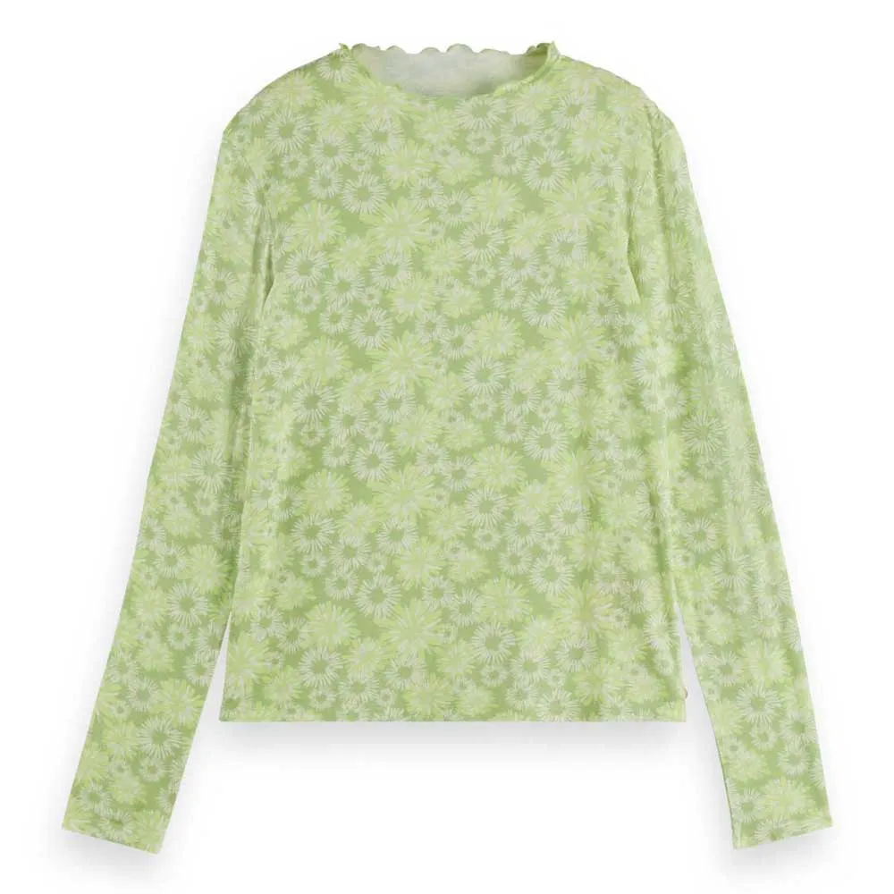 

Лонгслив Scotch & Soda U9B00658T, зеленый