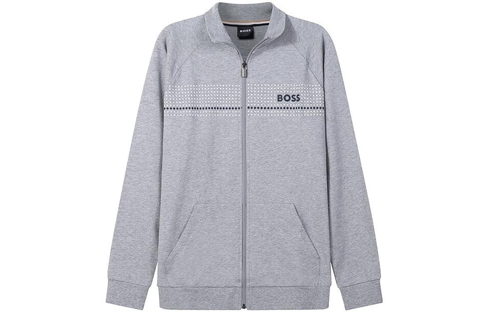 

Свитер мужской серый HUGO BOSS