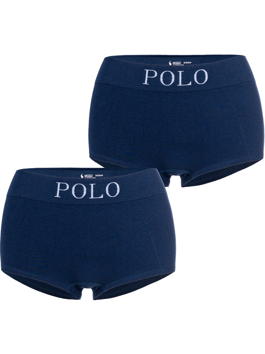 

Короткий пижамный комплект Polo Ralph Lauren Ribbed Seamless, темно-синий