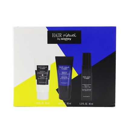 Набор для защиты волос Rituel By Color: шампунь 50 мл, маска для волос 50 мл, флюид для волос 40 мл., Sisley — фото 3
