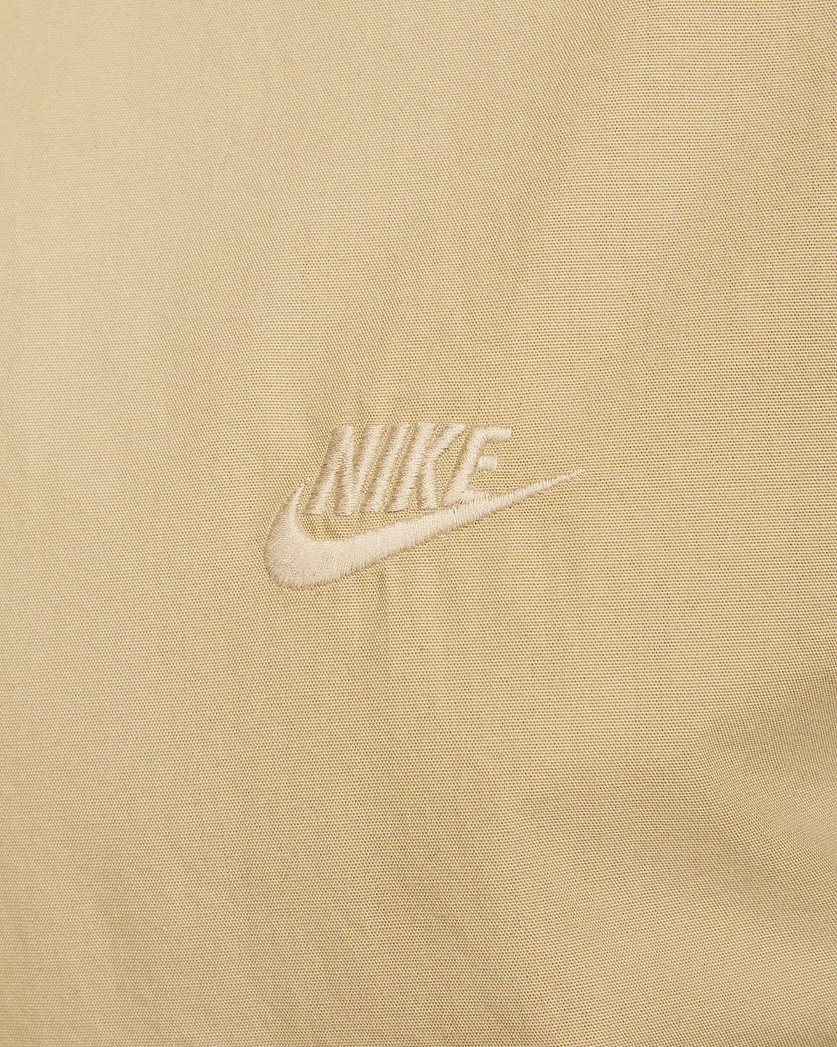 Мужская рубашка с коротким рукавом Nike Club, Parachute Beige/Parachute Beige — фото 4