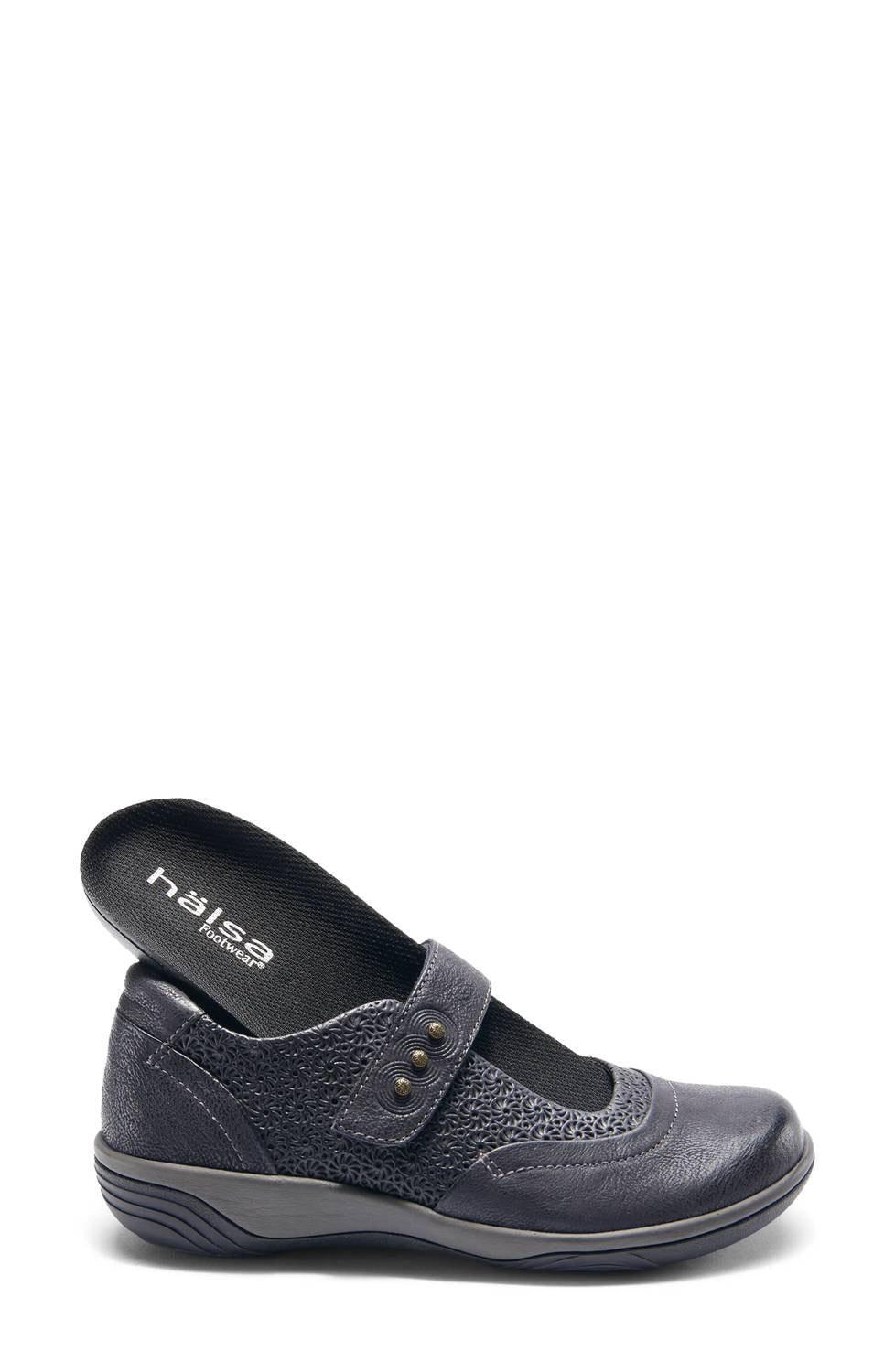 Женские балетки Aloe Mary Jane в темно-синем цвете Halsa Footwear — фото 4