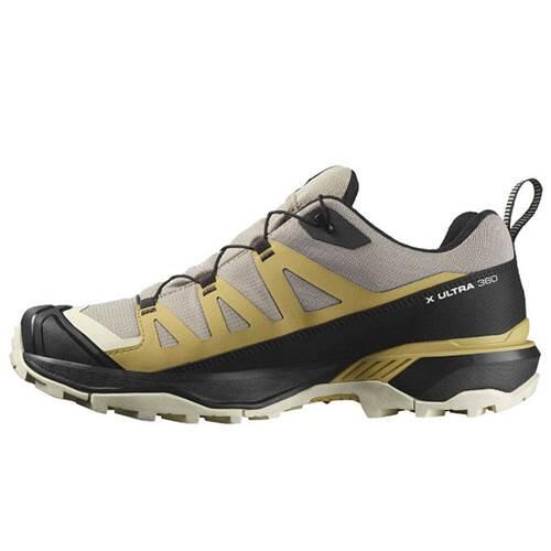 Кроссовки Salomon X Ultra 360 GTX серо-чёрные GORE-TEX 474536 — фото 2
