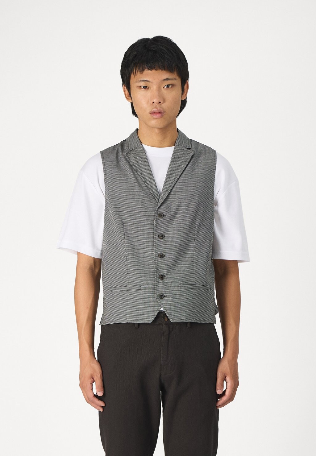 

Жилет GLENN SLIM FIT WAISTCOAT Jack & Jones PREMIUM, серый