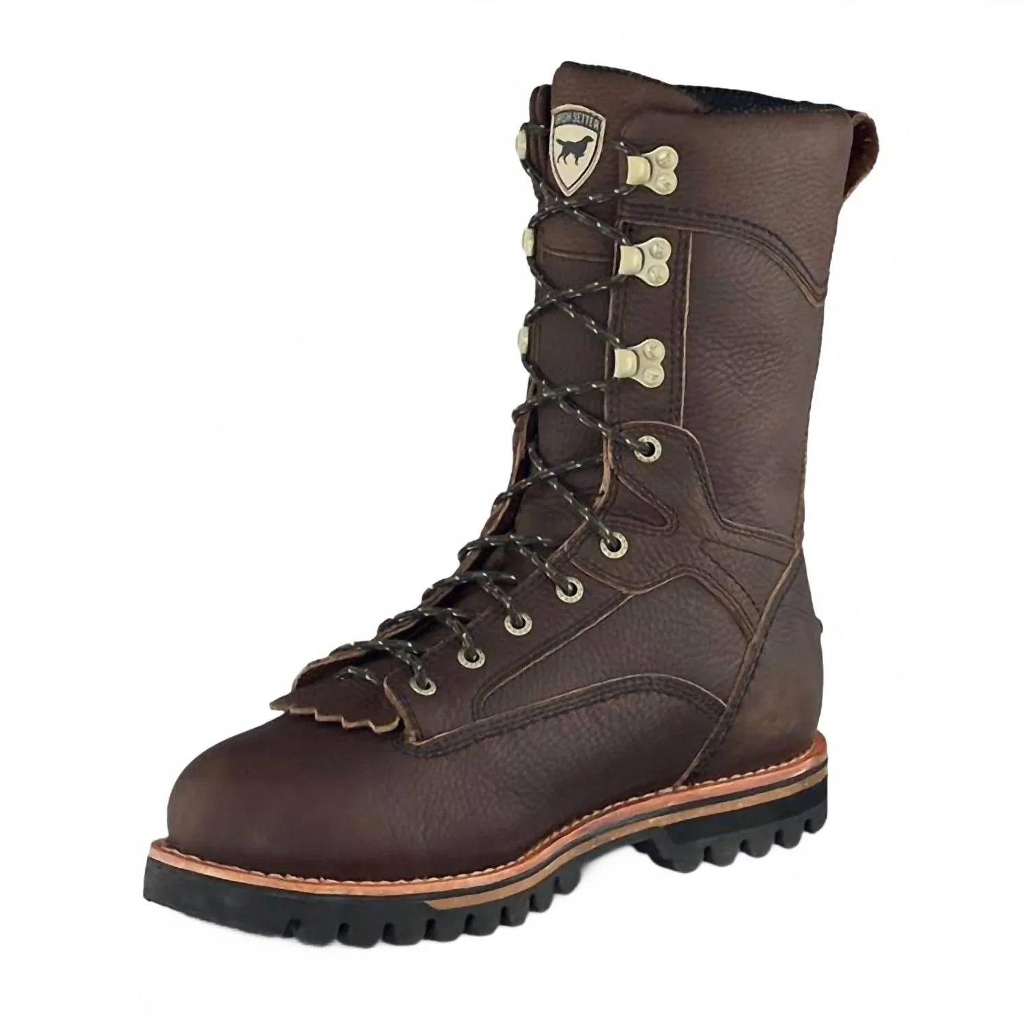 Irish Setter Boots Мужские водонепроницаемые утепленные охотничьи ботинки Elk Tracker 1000G, коричневого цвета