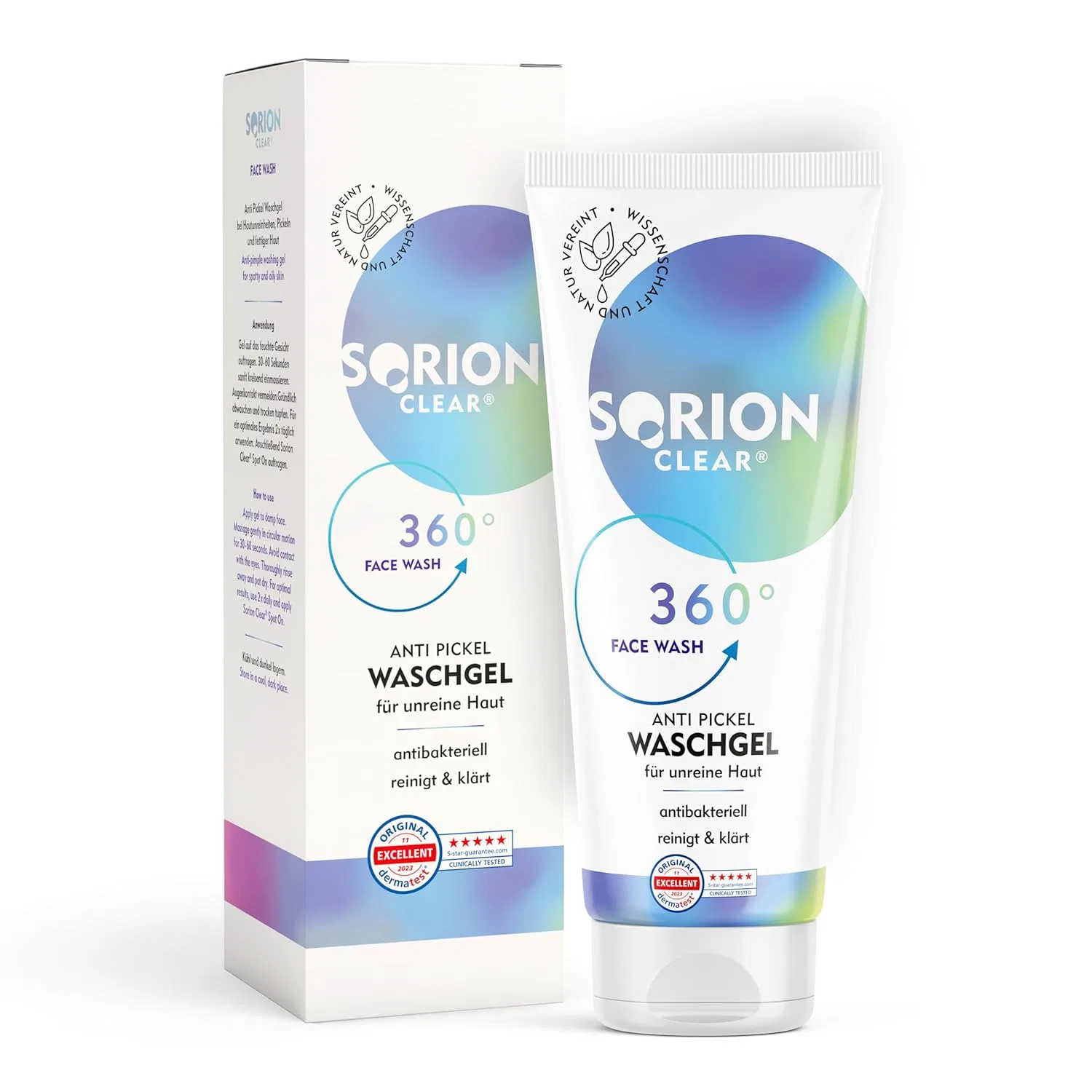 Гель для умывания Sorion Clear — Против прыщей, 200 мл
