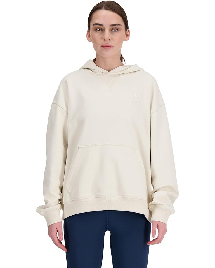 

Худи New Balance Athletics French Terry Hoodie, цвет Linen