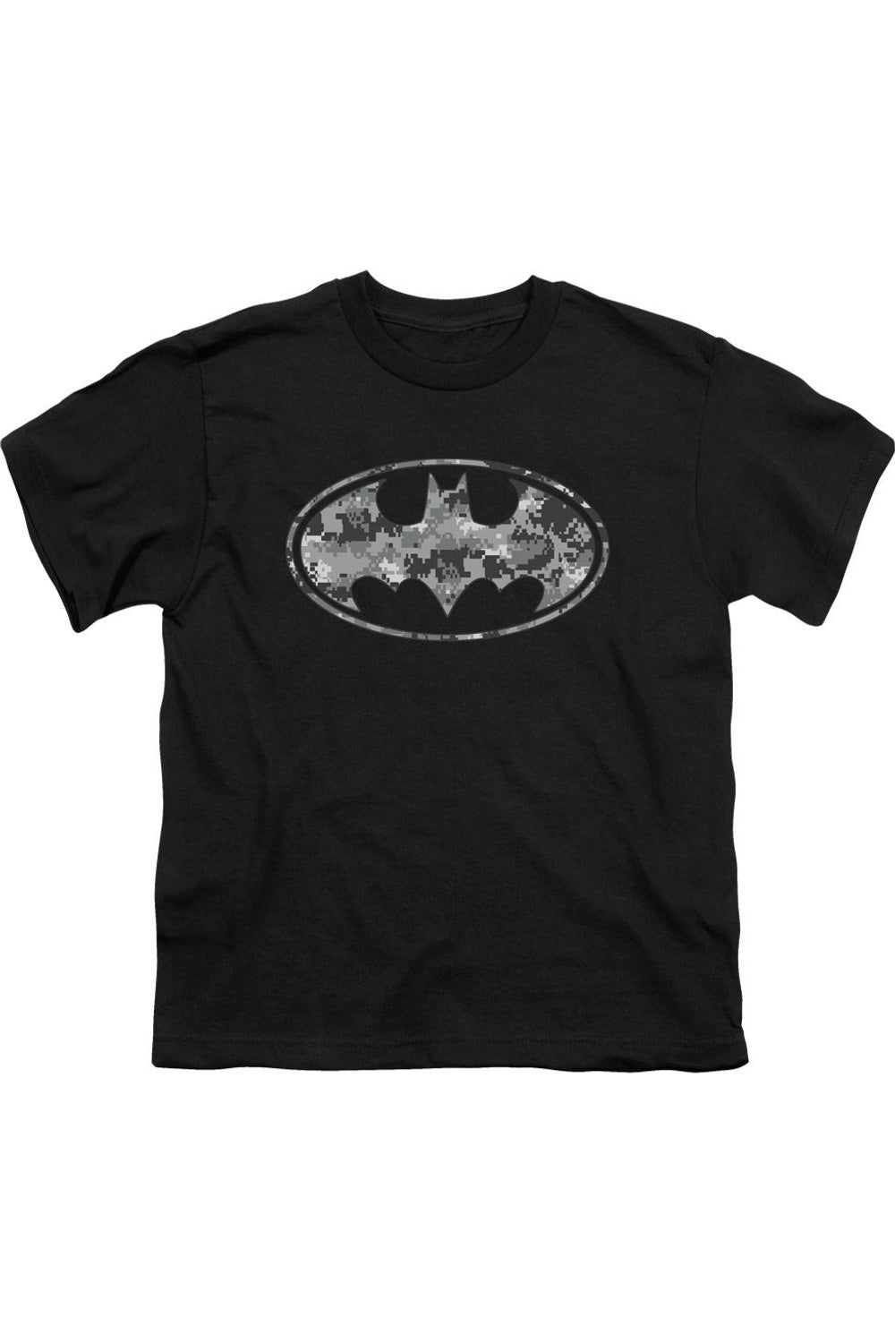 

Футболка с коротким рукавом Batman Urban Camo Shield для детей Gildan, черный