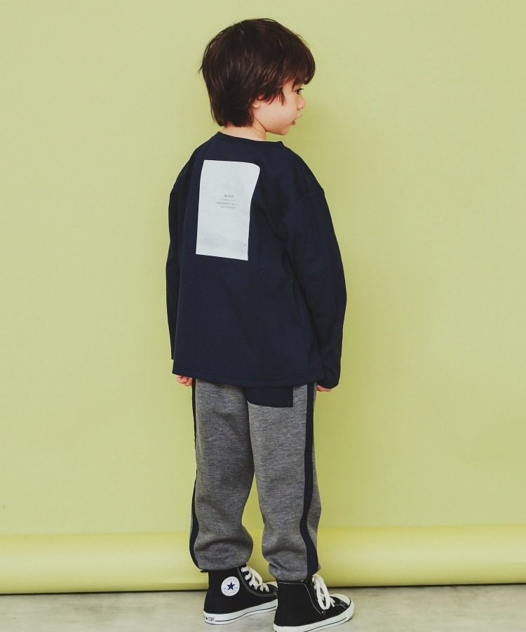 Футболка с длинным рукавом и фотопринтом / машинная стирка THE SHOP TK, Off-white (003) — фото 4