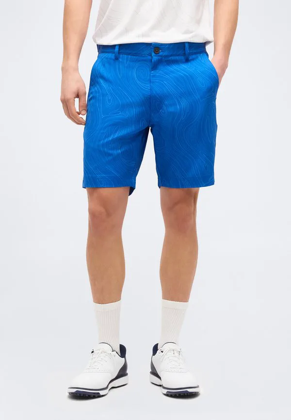 Спортивные шорты с мраморным принтом Calvin Klein Golf, Sapphire