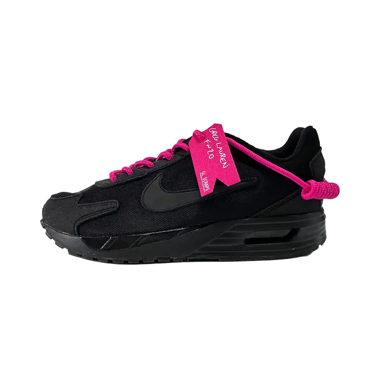 

Кроссовки Nike Air Max Solo Lifestyle Shoes Women's Low-top Black/pink, черный/розовый