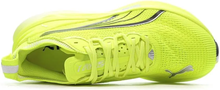 Мужские беговые кроссовки PUMA, черный/желтый — фото 4