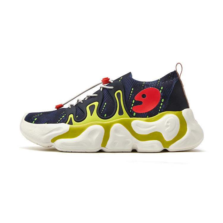 

Расписные тревел-обувь Low-Top Chunky Sneakers Unisex U.IN, night sky green light (men's)