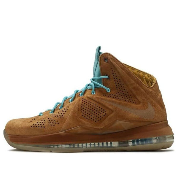

Кроссовки lebron 10 ext qs Nike, коричневый