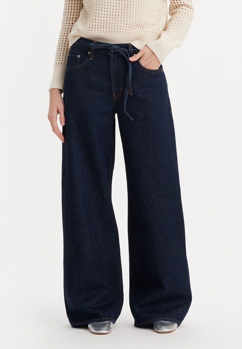 

Джинсы свободного кроя XL STRAIGHT Levi's, темно-синий деним