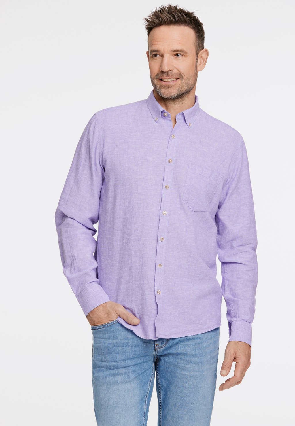 

Рубашка L/S Jack's Sportswear, сиреневый