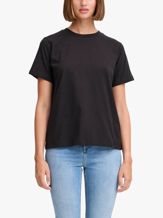 

Футболка Palmer Pure из органического хлопка свободного кроя ICHI, Black