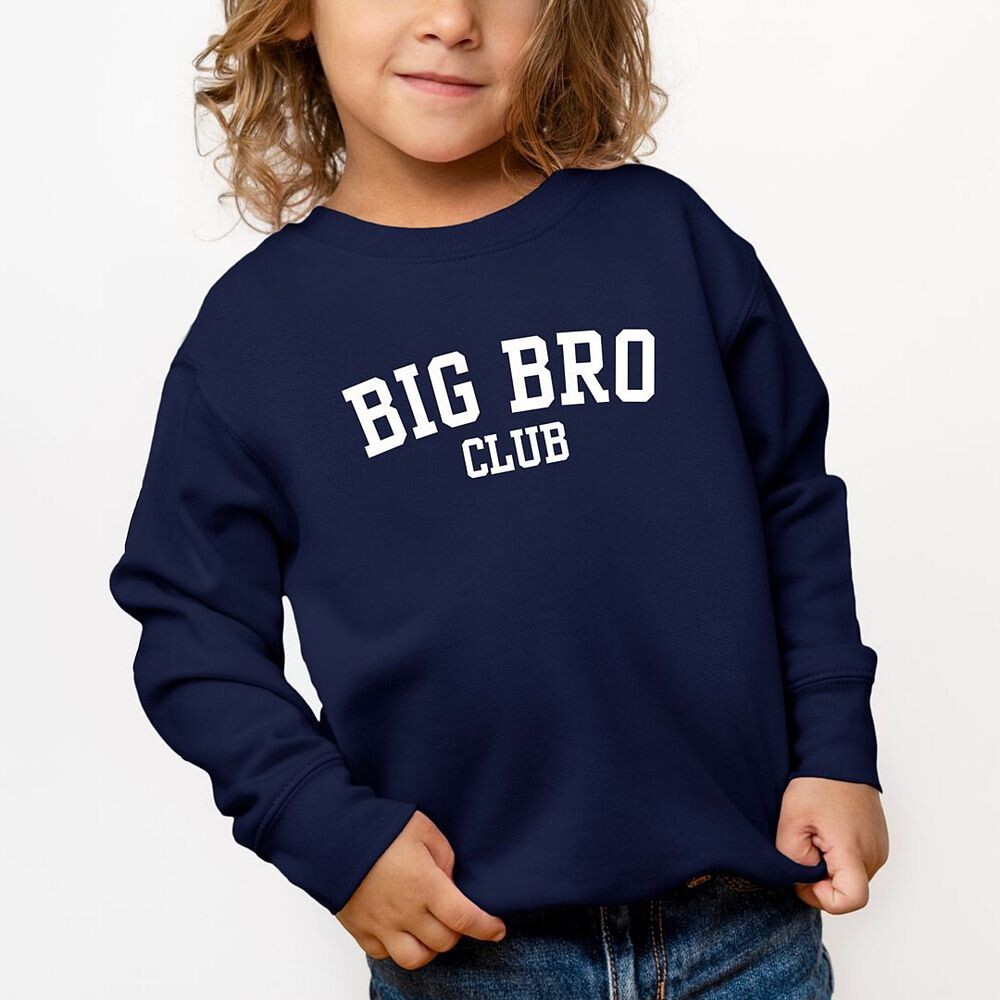 Толстовка с рисунком Big Bro Club для малышей The Juniper Shop, красный — фото 2