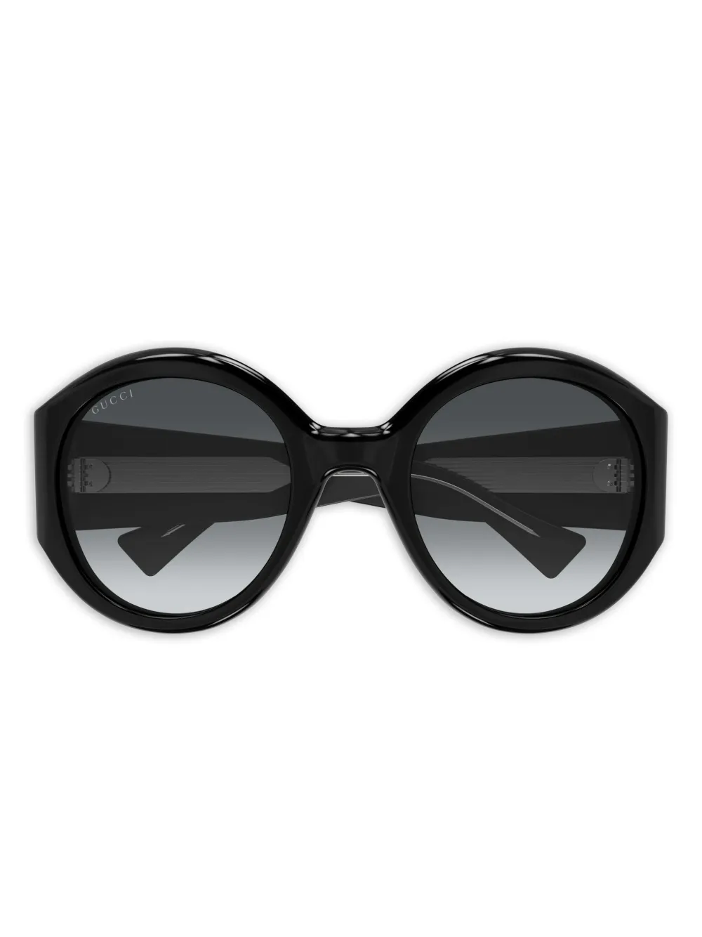 

Солнцезащитные очки в круглой оправе Gucci Eyewear, черный