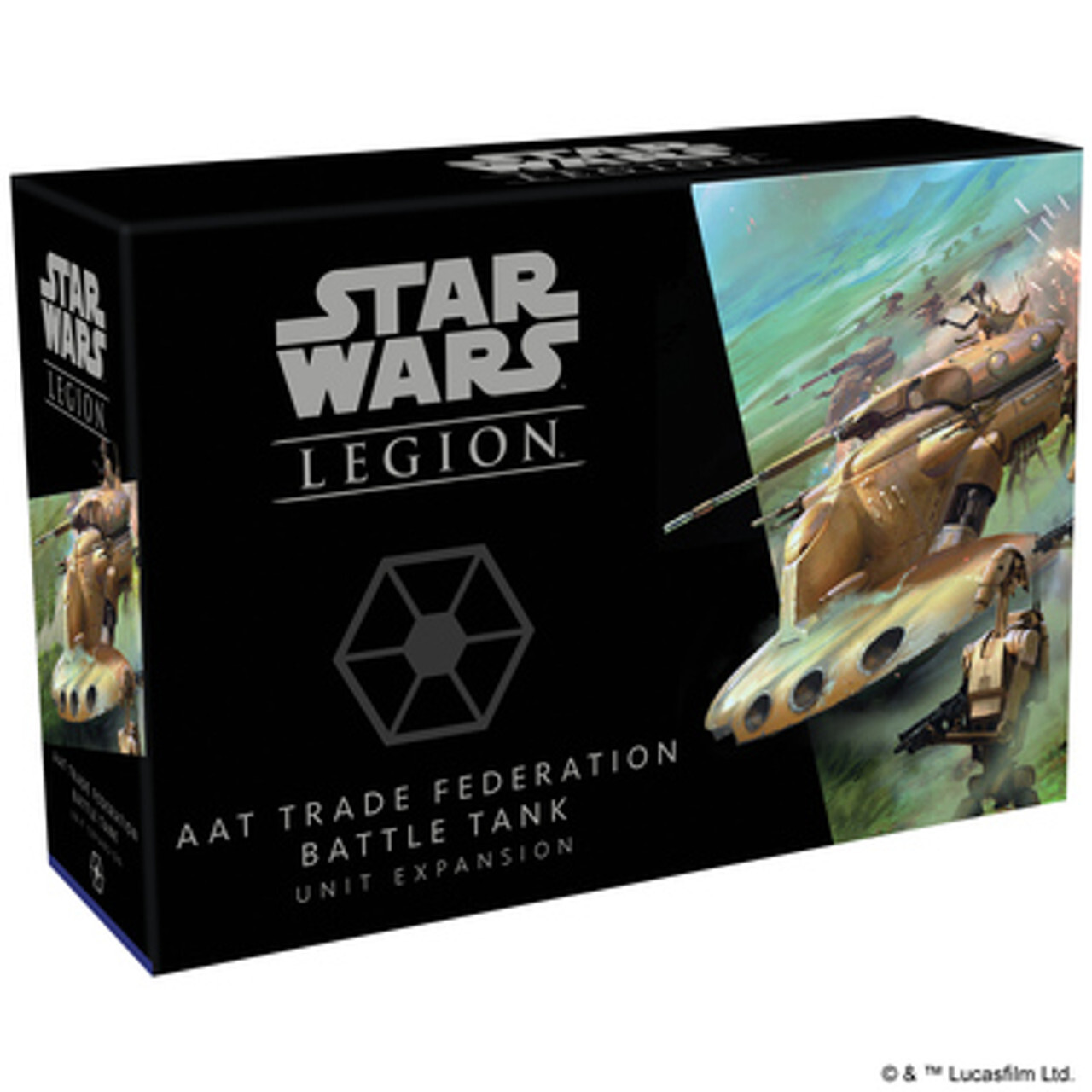 

Миниатюра Star Wars: Legion - AAT Trade Federation Battle Tank Unit Expansion
