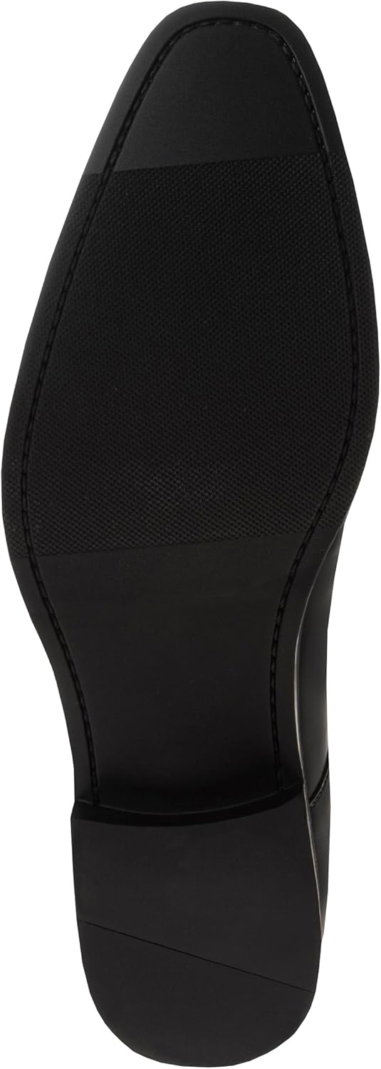 Мужские элегантные черные кожаные формальные туфли Perry Ellis, классические туфли оксфорд и дерби для взрослых — фото 4