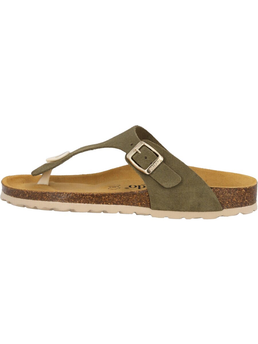 Сандалии с т-образным ремешком Palado T-Bar Sandals Kos, оливковый — фото 2
