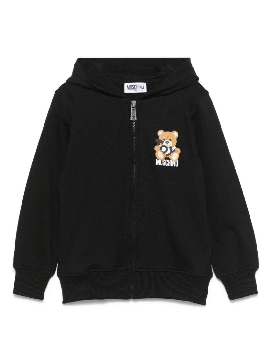 

Moschino Kids худи с принтом Teddy Bear, черный