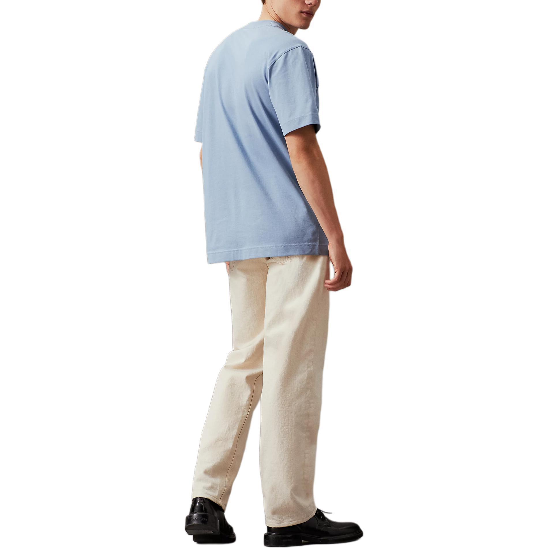 Calvin Klein Футболка мужская light blue europe version — фото 4
