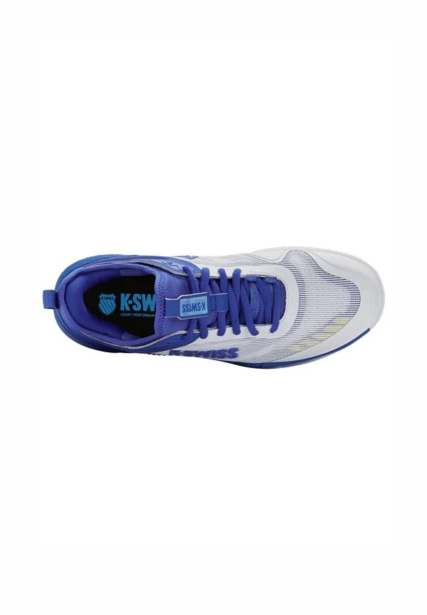 Теннисные кроссовки hyper pinnacle all-court K-Swiss, White/Dazzling Blue — фото 3