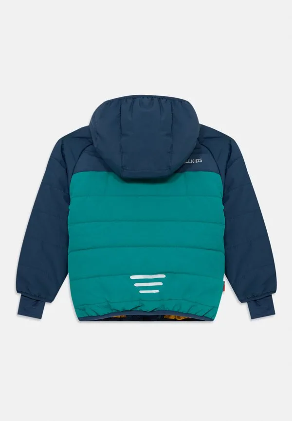 Горнолыжная куртка hafjell snow pro Trollkids, Dark Cyan/ Mystic Blue — фото 2